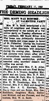 <i>Deming Headlight</i>, February 17, 1922